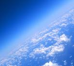 View of Earth from 40,000 feet